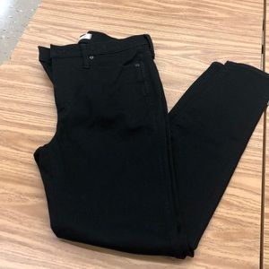 Madewell Black Highrise Skinny Jeans size 30T